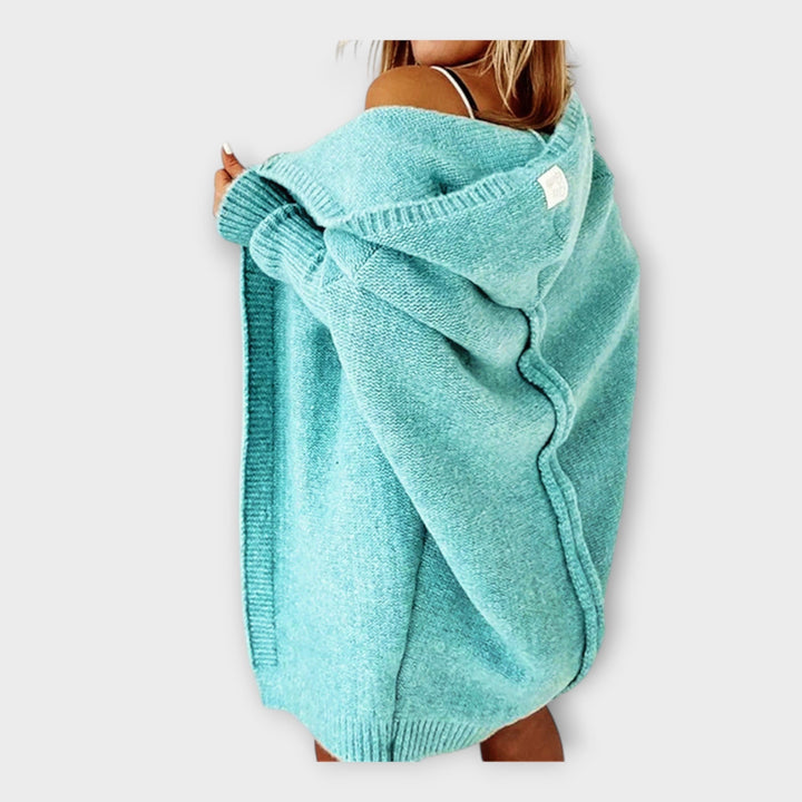 Knitted Hoodie Cardigan Liora Lane Boutique