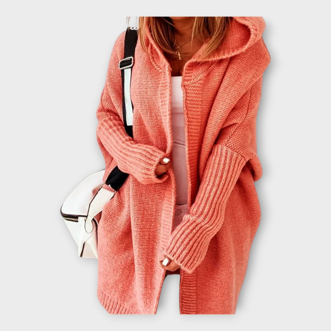 Knitted Hoodie Cardigan Liora Lane Boutique