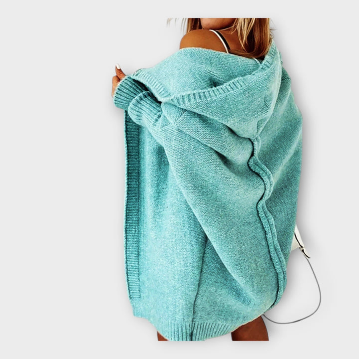 Knitted Hoodie Cardigan Liora Lane Boutique