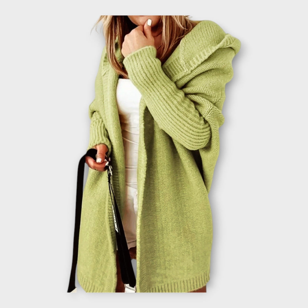 Knitted Hoodie Cardigan Liora Lane Boutique