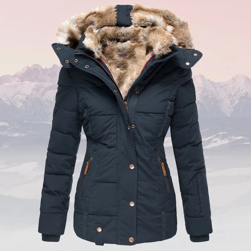 Alpine Luxe Faux Fur Parka Jasmine's Boutique Australia