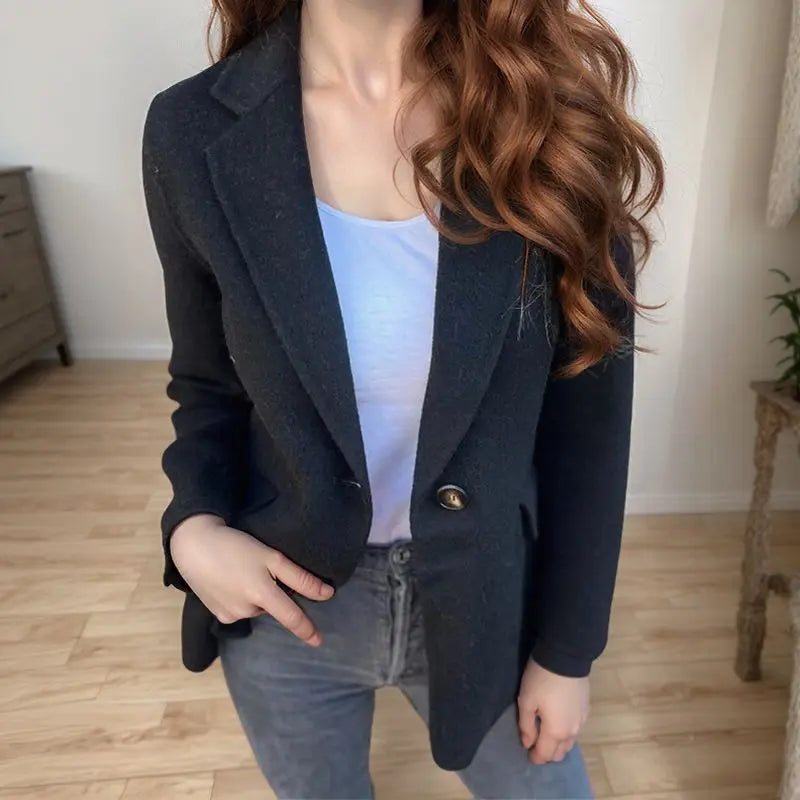 Amethyst Elegance Single-Button Blazer Jasmine's Boutique Australia