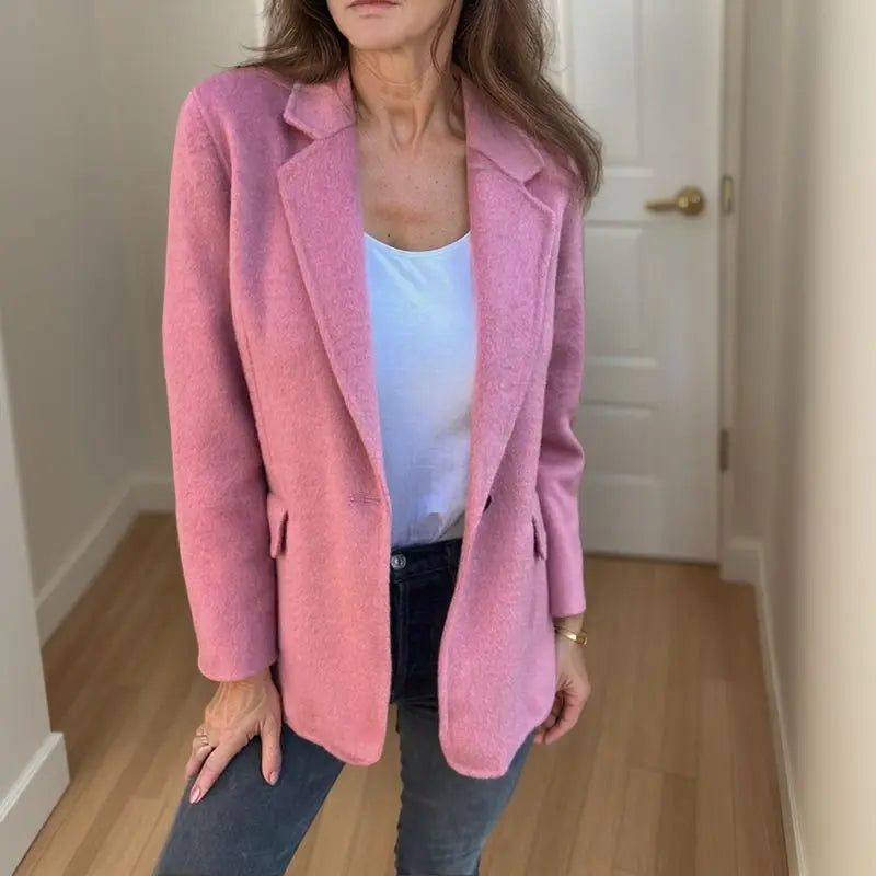 Amethyst Elegance Single-Button Blazer Jasmine's Boutique Australia