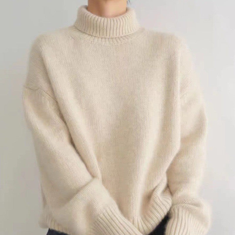 Selena | Cashmere Turtleneck  Liora Lane Boutique