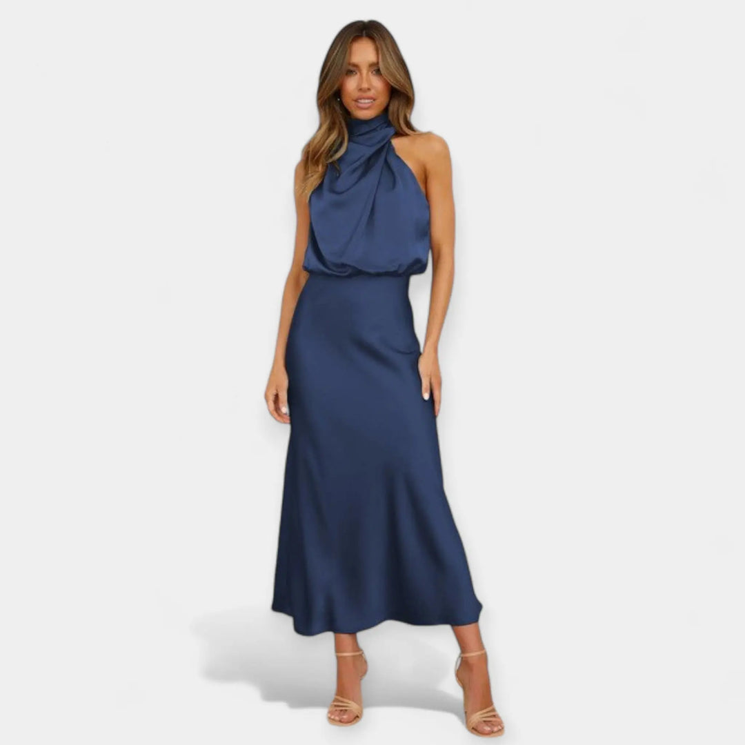 Maxi Dress with Off-Shoulder Design Jasmine's Boutique Australia