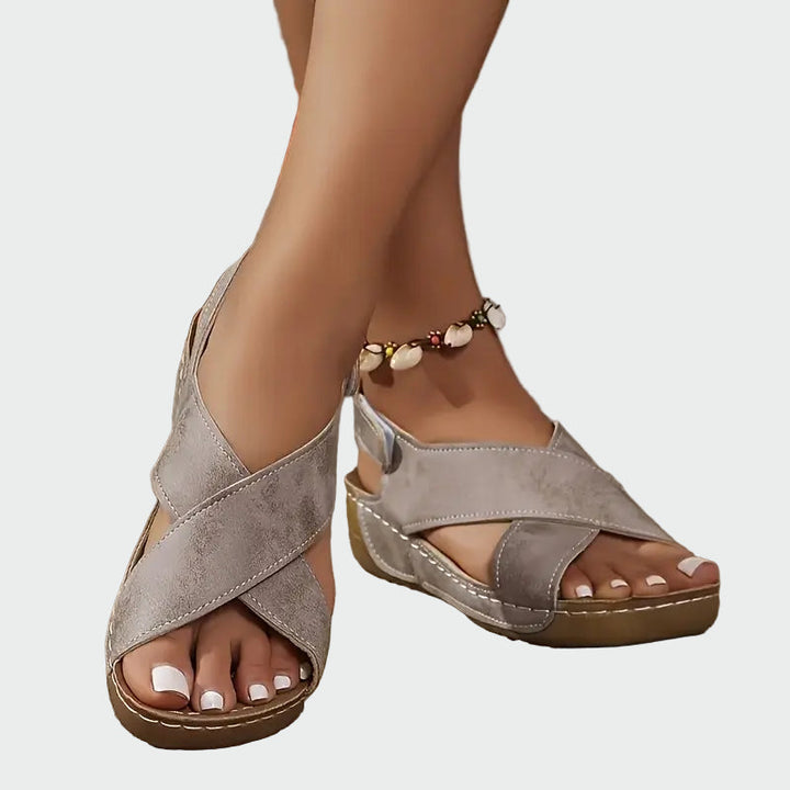 Cross-Strap Everyday Comfort Sandals Jasmine's Boutique Australia