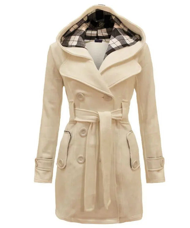 Heritage Wrap Hooded Coat Jasmine's Boutique Australia
