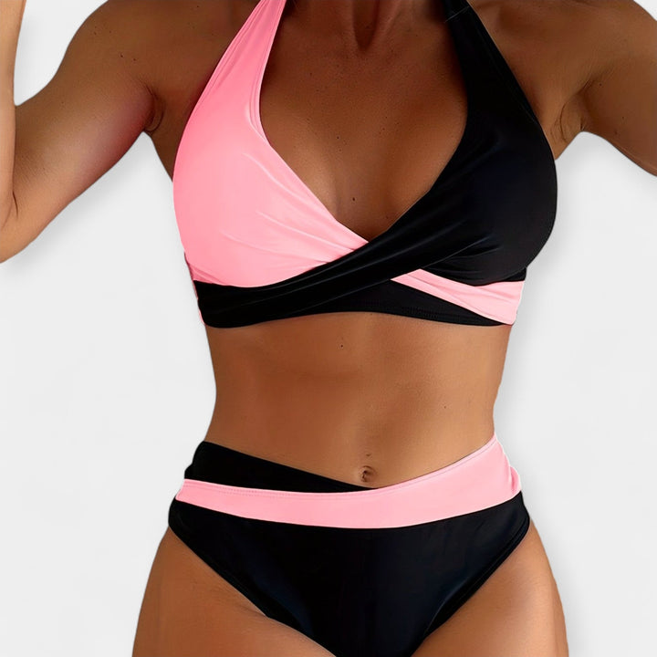 Bikini with Cross Neckline Jasmine's Boutique Australia