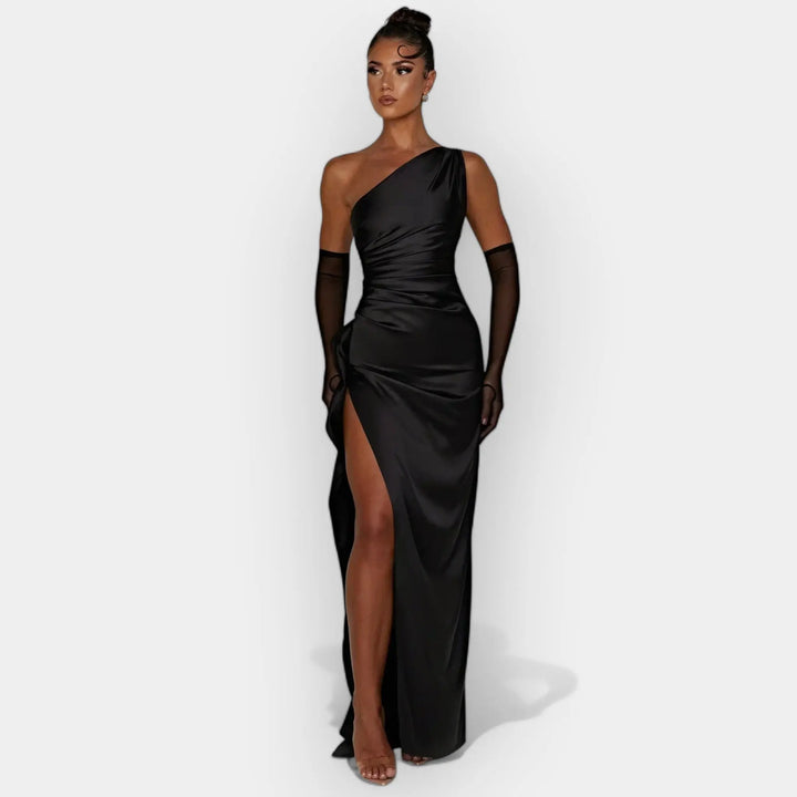 Satin Dress for Aristocratic Evenings Jasmine's Boutique Australia