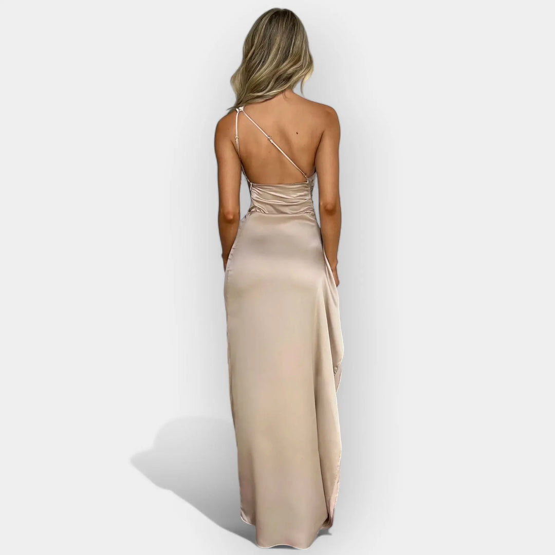 Satin Dress for Aristocratic Evenings Jasmine's Boutique Australia