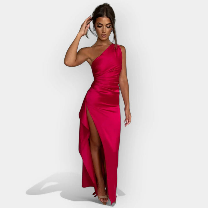Satin Dress for Aristocratic Evenings Jasmine's Boutique Australia