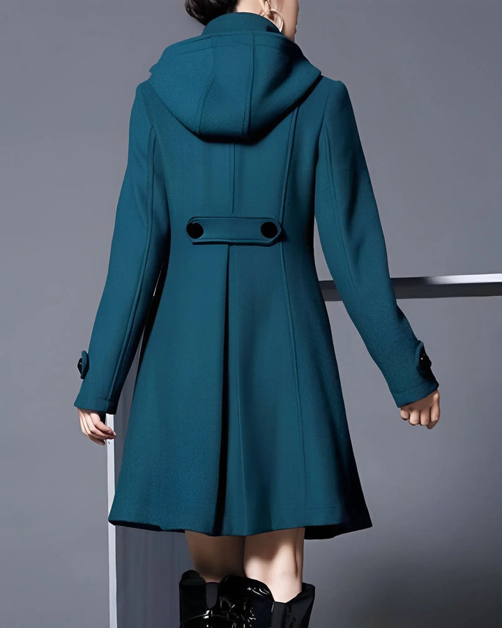 Regal Flare Hooded Coat Jasmine's Boutique Australia
