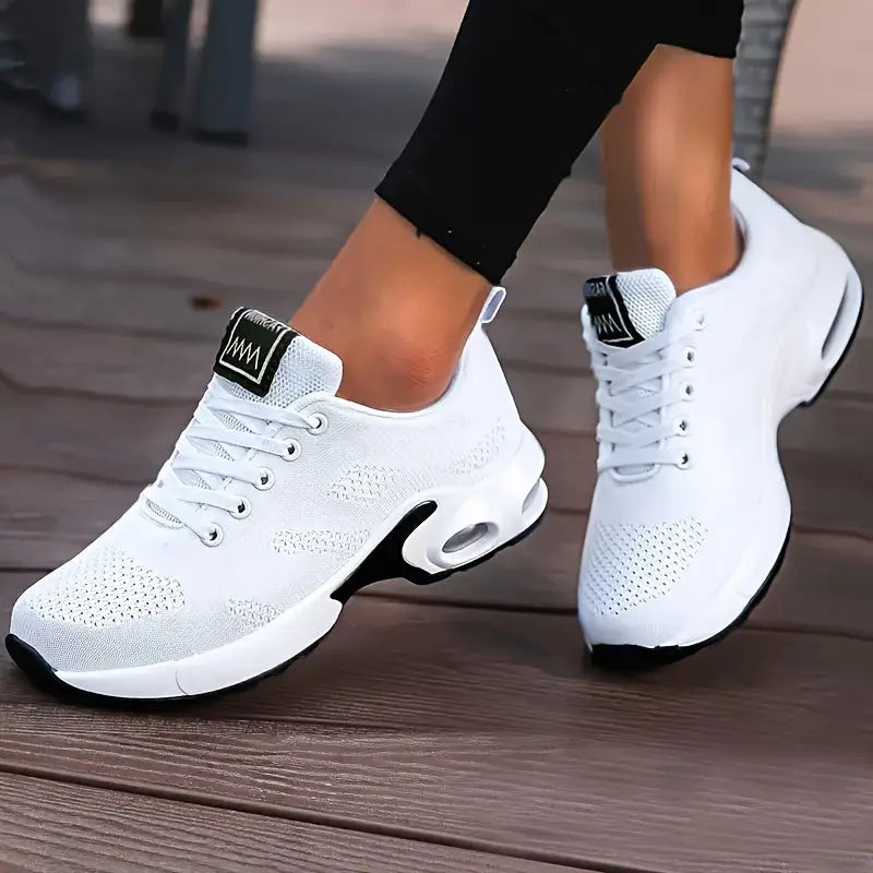 AeroFlex White Air-Cushion Sneakers Jasmine's Boutique Australia