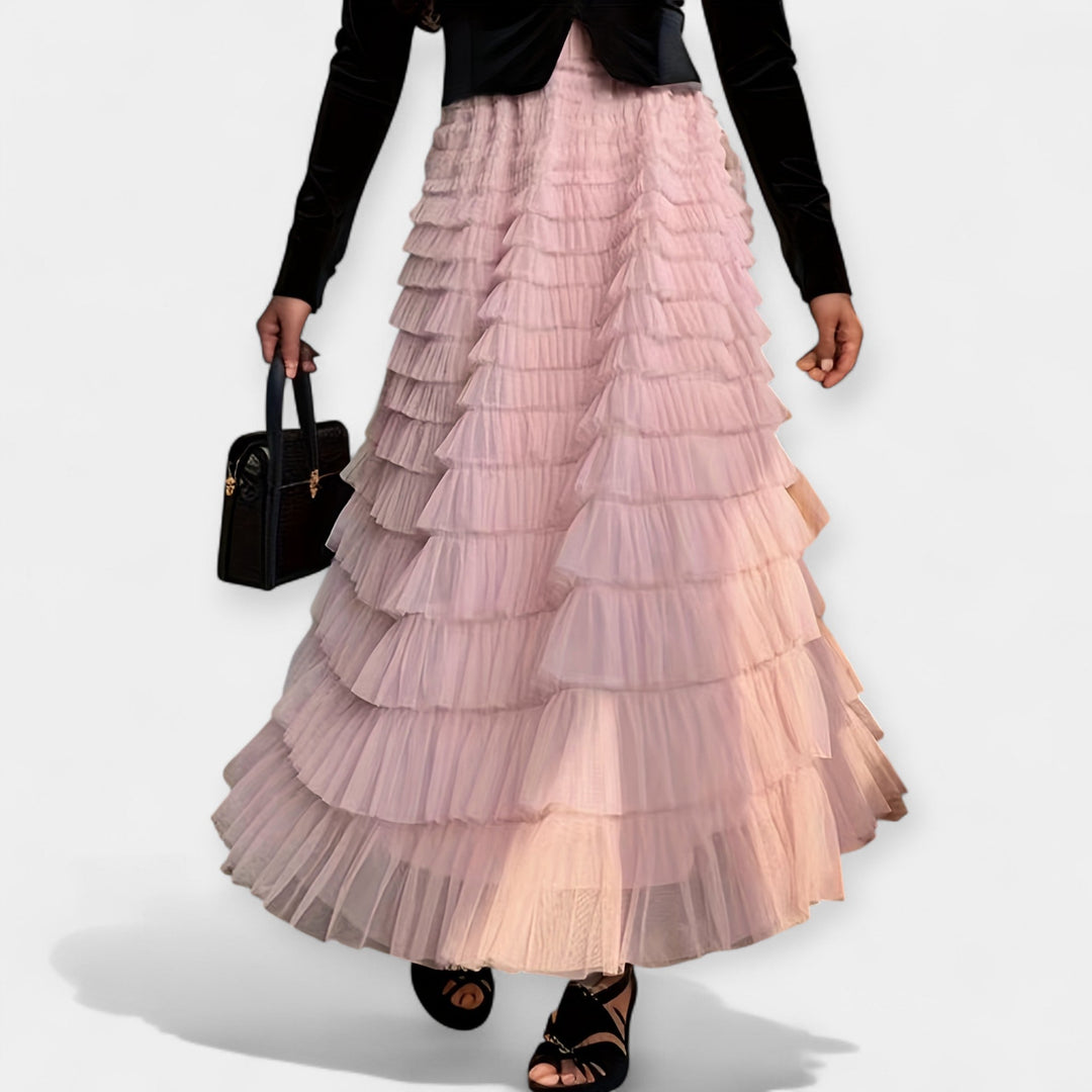 Elegant Tulle Skirt with Decorative Detail Jasmine's Boutique Australia