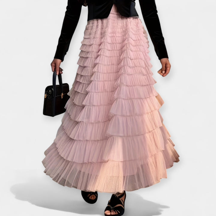 Elegant Tulle Skirt with Decorative Detail Jasmine's Boutique Australia