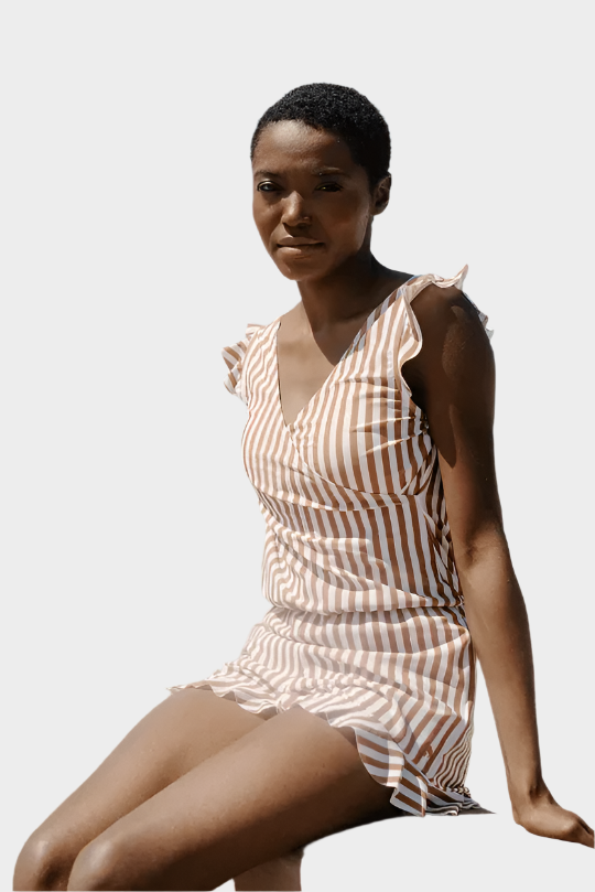 Swimsuit with Ruffles and Support Jasmine's Boutique Australia