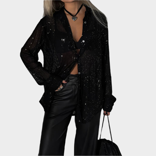 Sequin Party Blouse Jasmine's Boutique Australia