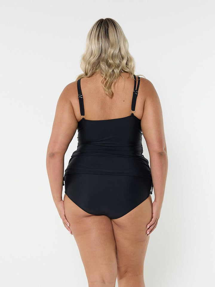Black Mesh Swim Tankini Jasmine's Boutique Australia