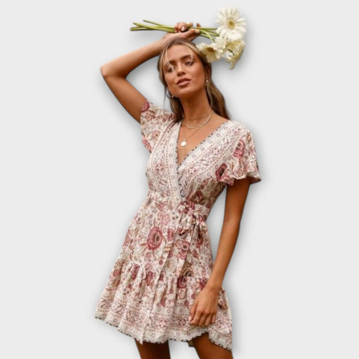 Boho Short Dress Jasmine's Boutique Australia