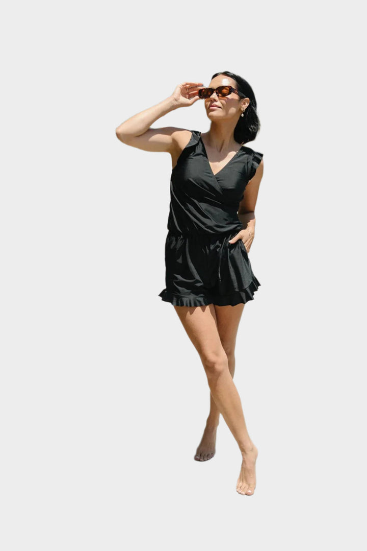 Swimsuit with Ruffles and Support Jasmine's Boutique Australia