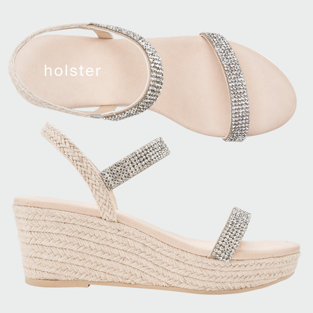 Beauty Espadrille - Beige Jasmine's Boutique Australia