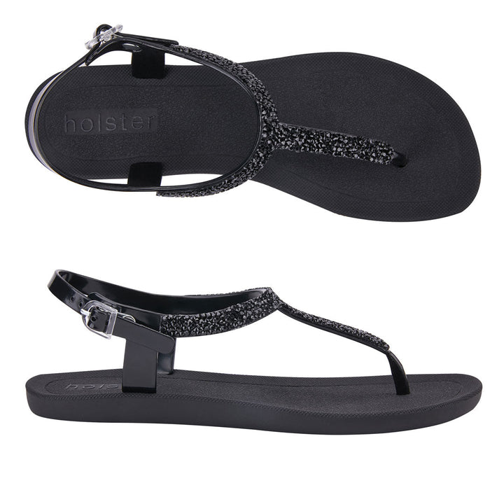 Sparkle T-Strap Sandals Jasmine's Boutique Australia