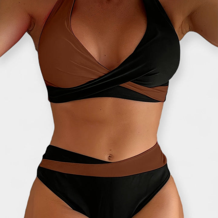 Bikini with Cross Neckline Jasmine's Boutique Australia