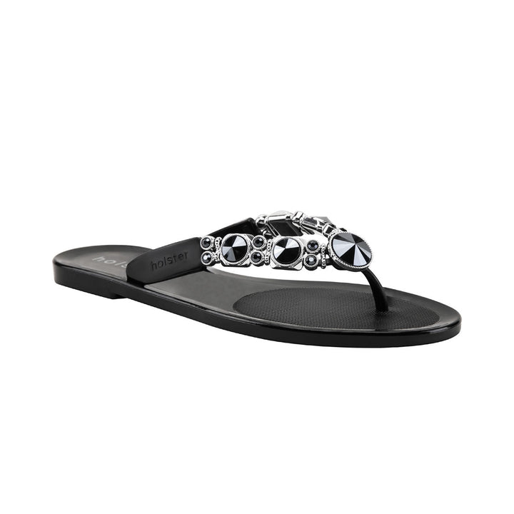 Crystal Flat Sandals Jasmine's Boutique Australia
