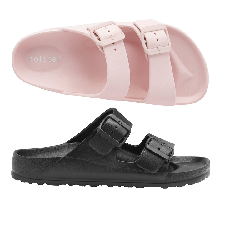 Nova Double Strap Slides Jasmine's Boutique Australia