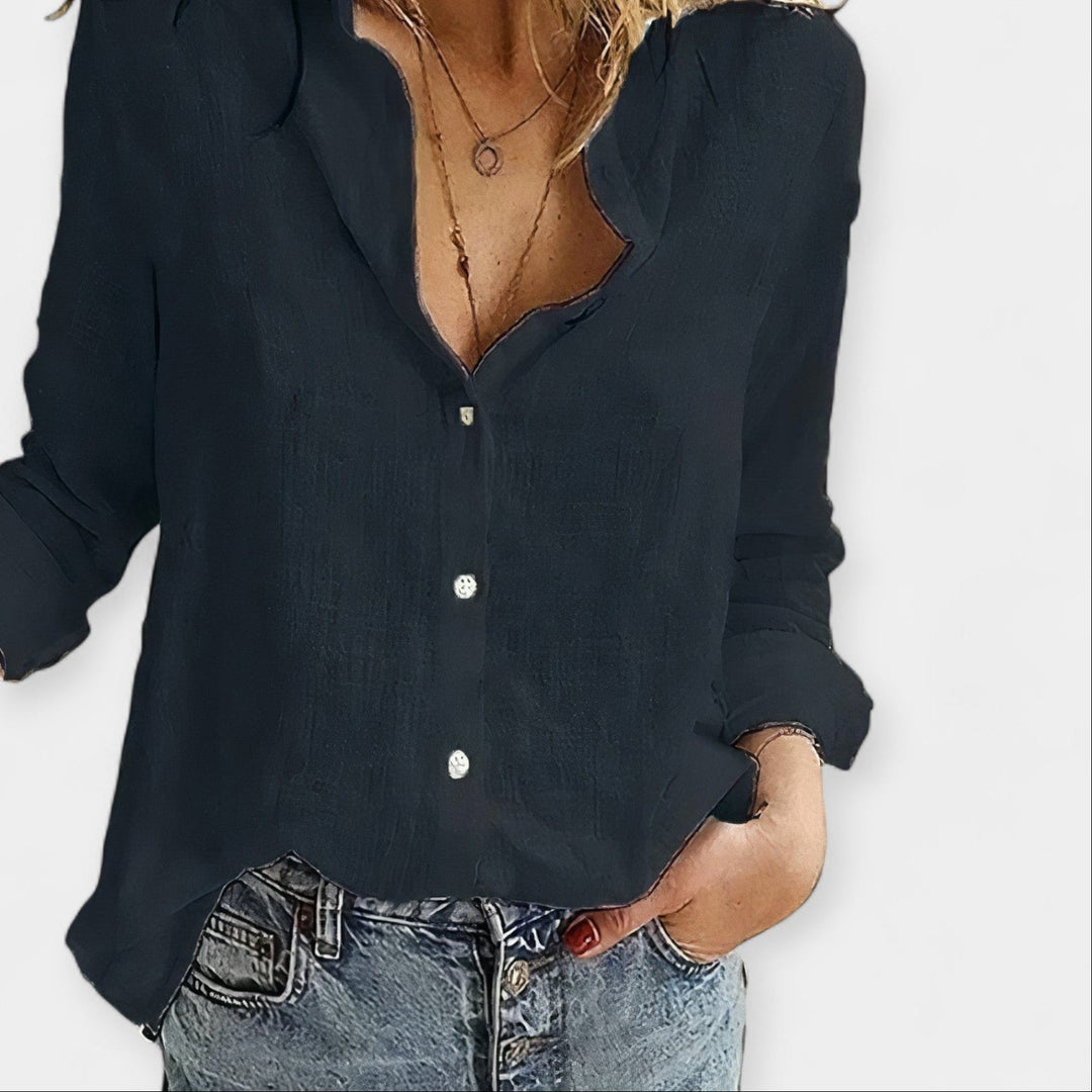 Comfortable Linen Blouse Jasmine's Boutique Australia