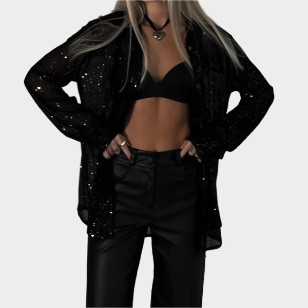 Sequin Party Blouse Jasmine's Boutique Australia