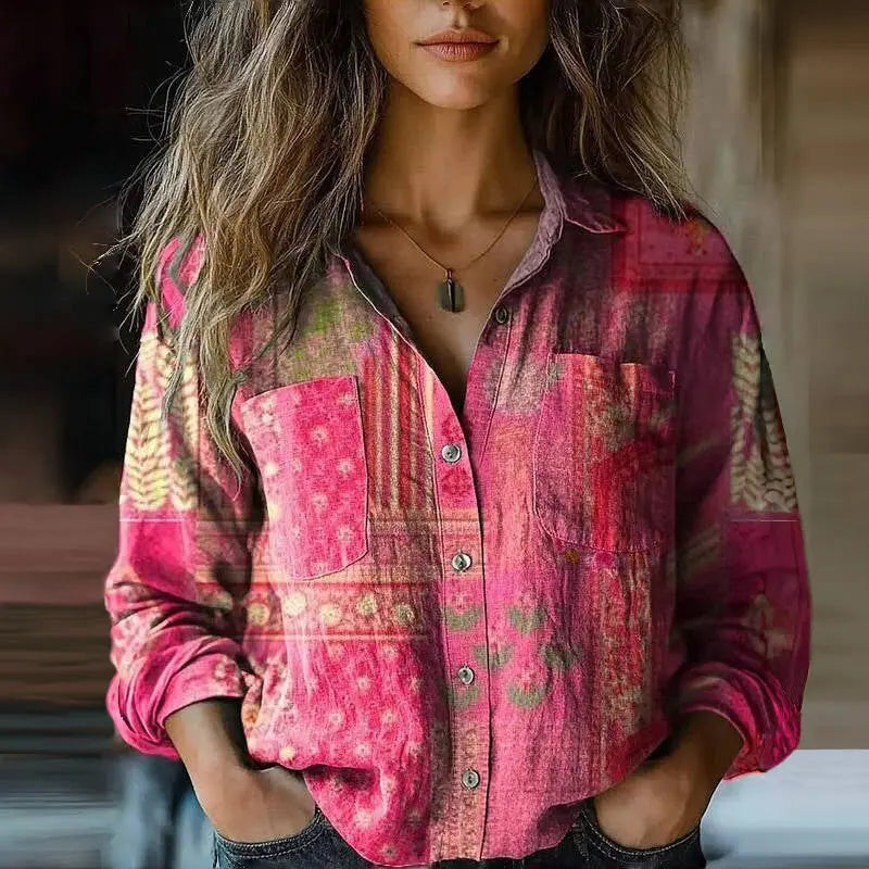 Olive Meadow Embroidered Shirt Jasmine's Boutique Australia