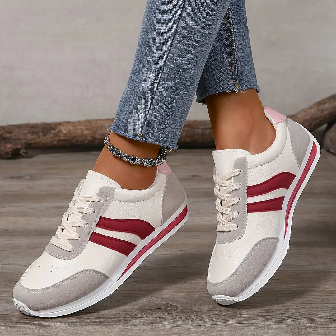 Retro Stripe Runner Sneakers Jasmine's Boutique Australia