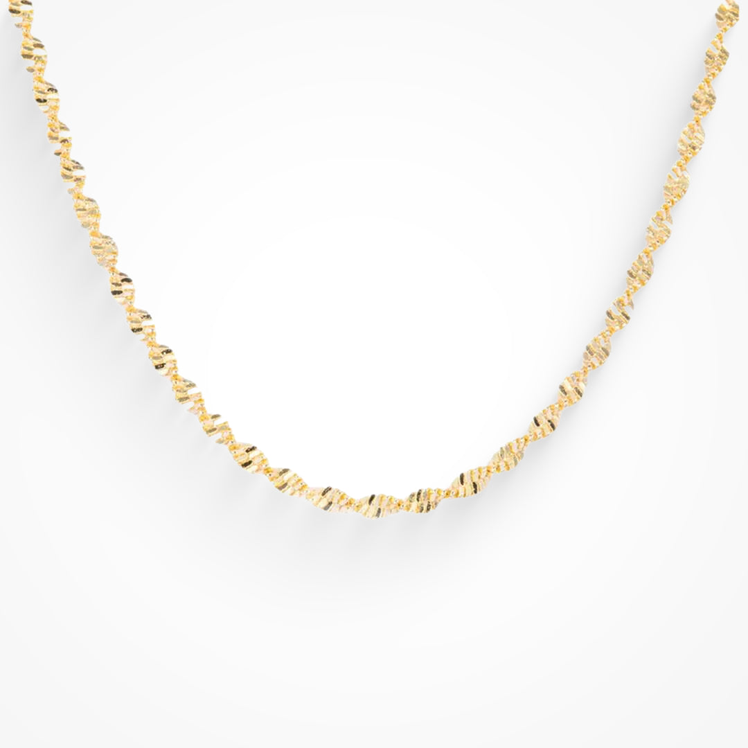 Double Twisted Necklace Jasmine's Boutique Australia