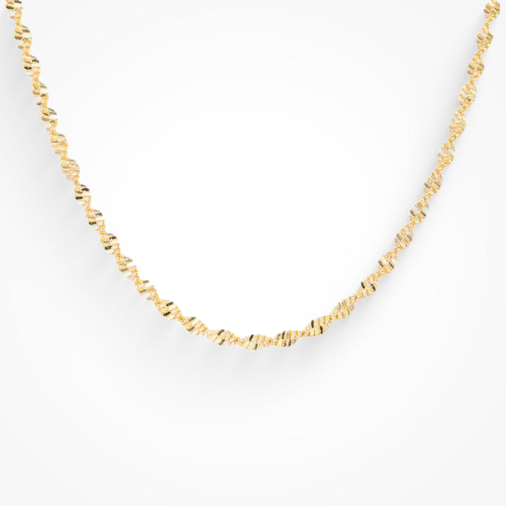 Double Twisted Necklace Jasmine's Boutique Australia