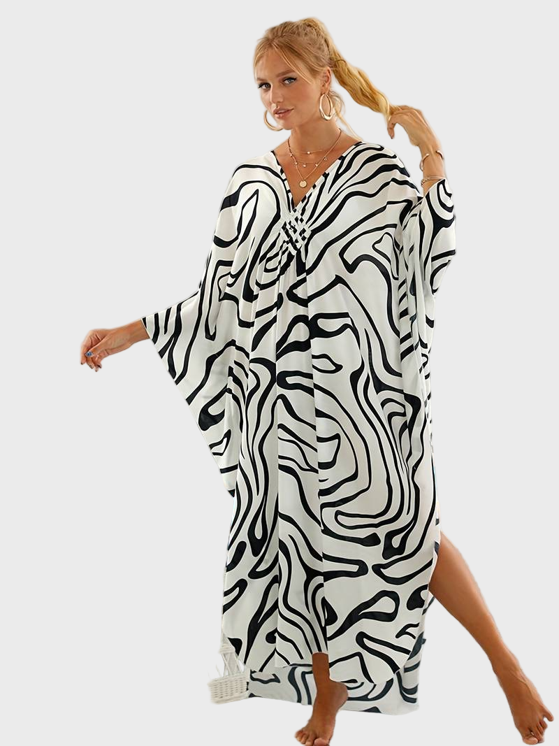 Wave Lines Kaftan Jasmine's Boutique Australia