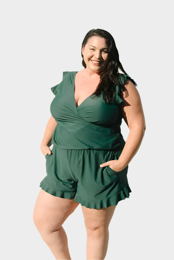 Swimsuit with Ruffles and Support Jasmine's Boutique Australia