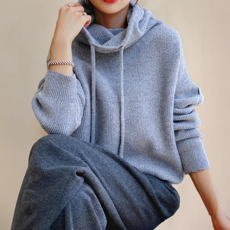 Olive Breeze Knit Hoodie Jasmine's Boutique Australia