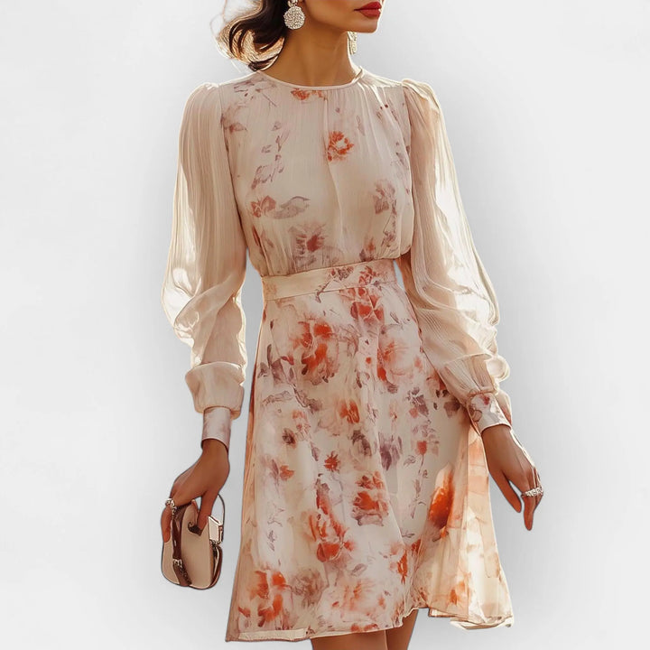 Romantic Dress with Pleats Jasmine's Boutique Australia