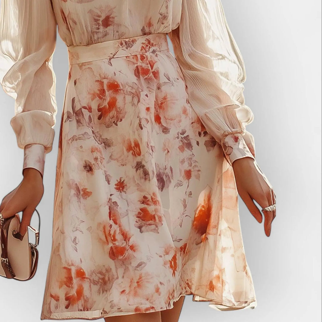 Romantic Dress with Pleats Jasmine's Boutique Australia