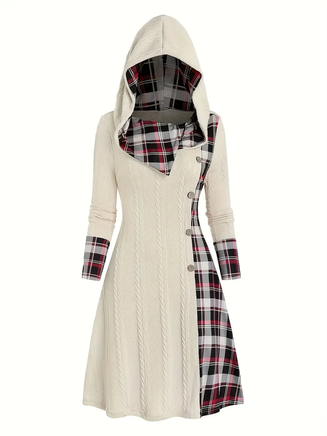 Highland Plaid Knit Dress Jasmine's Boutique Australia