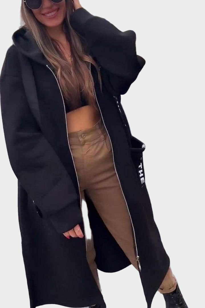 Long Coat with Hood Liora Lane Boutique