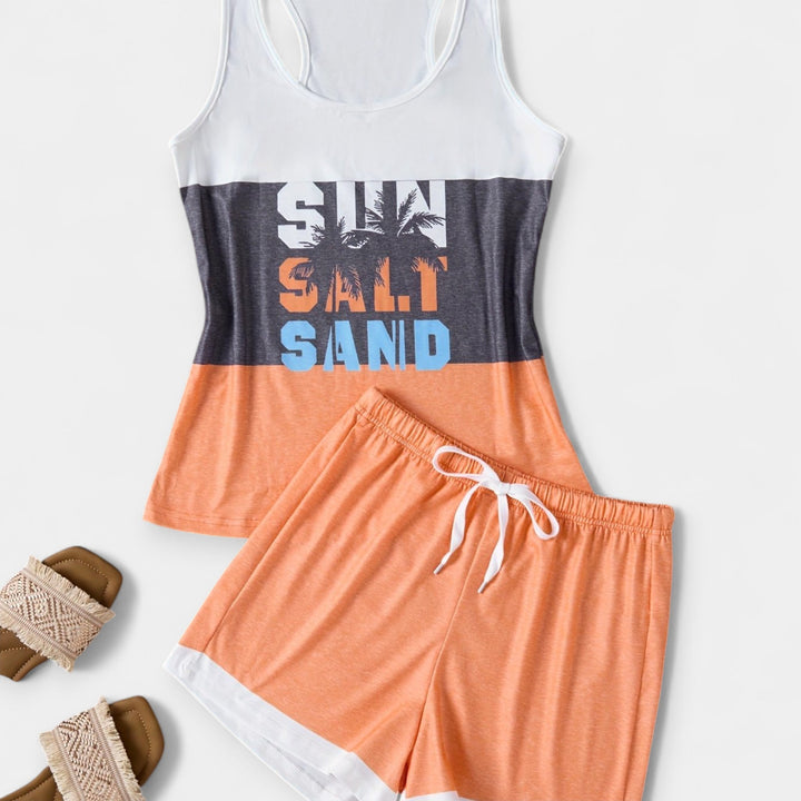 Summer Palm Set Jasmine's Boutique Australia
