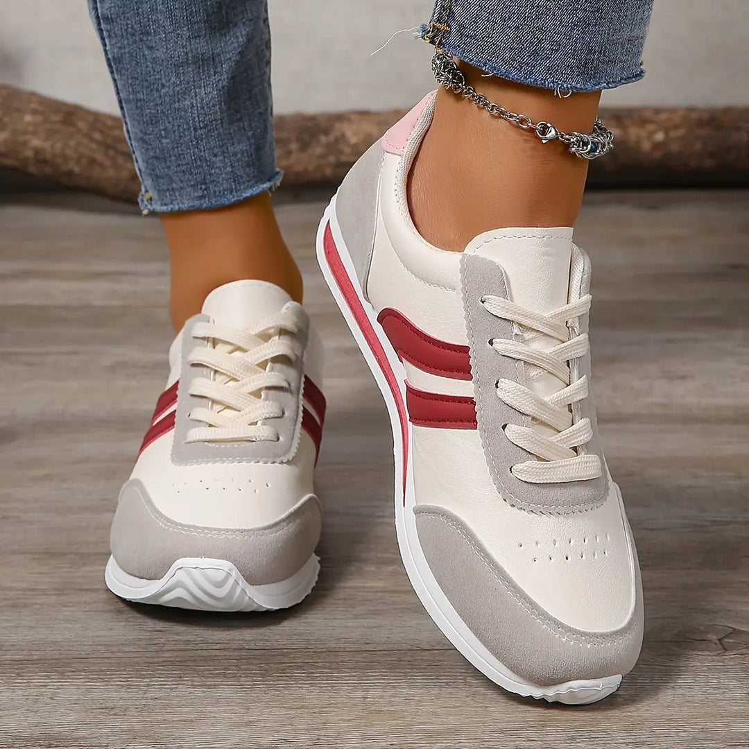 Retro Stripe Runner Sneakers Jasmine's Boutique Australia