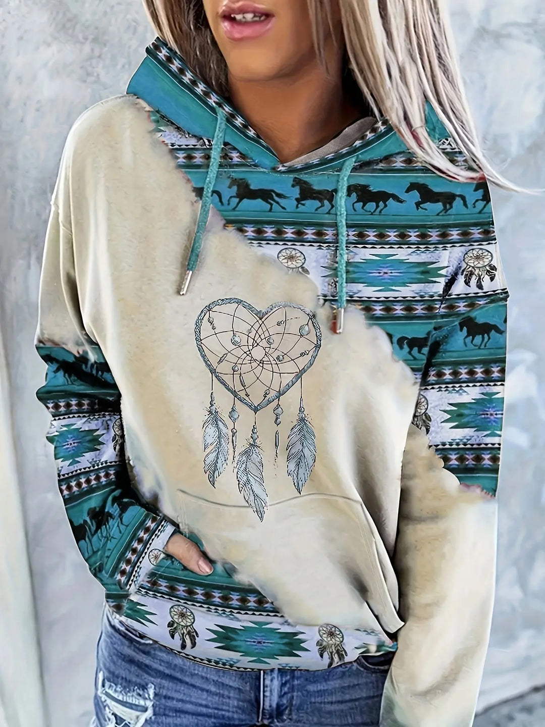 Dreamcatcher Spirit Hoodie Jasmine's Boutique Australia
