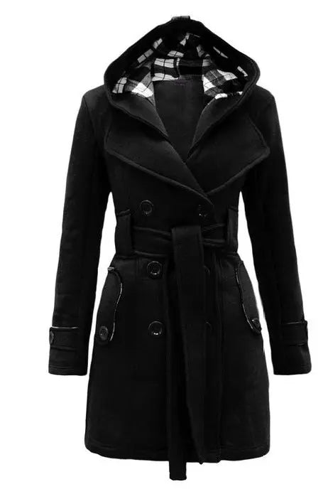 Heritage Wrap Hooded Coat Jasmine's Boutique Australia