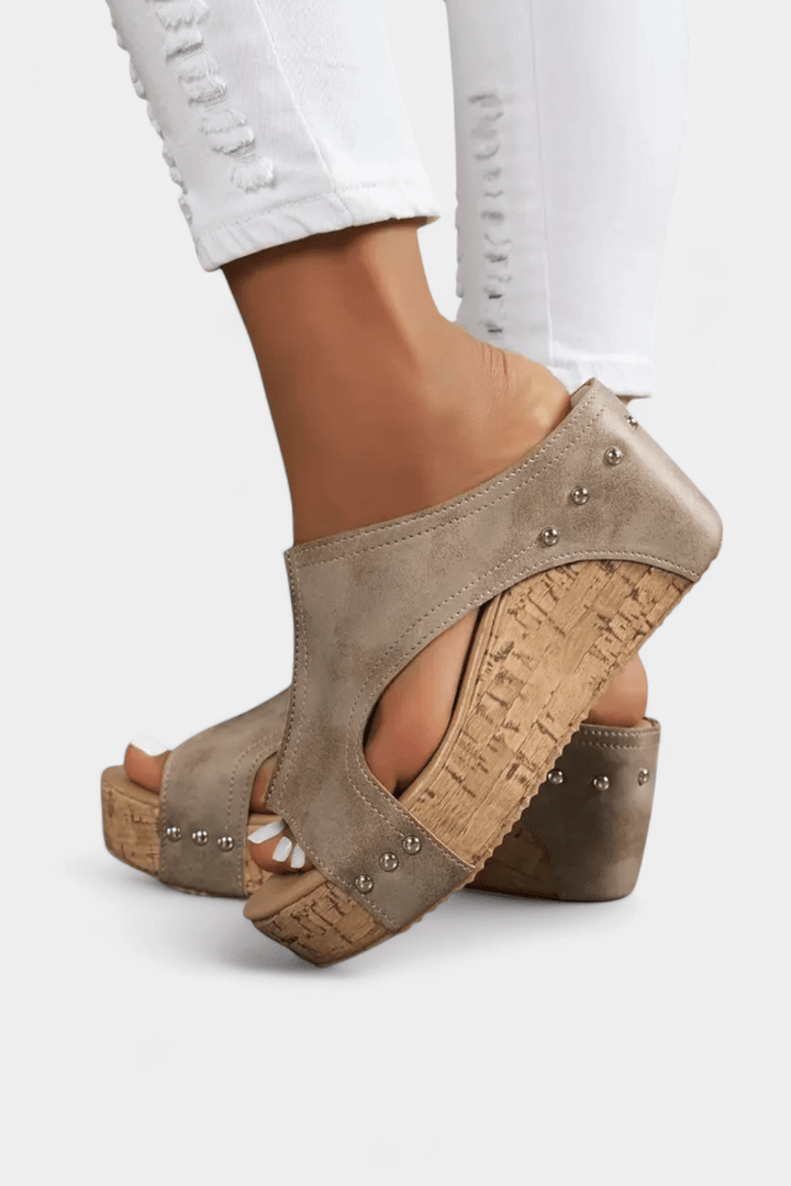Emerson | Orthopedic Block Heel Sandals Liora Lane Boutique