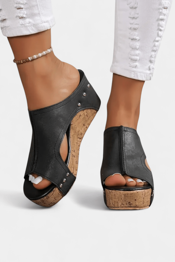 Emerson | Orthopedic Block Heel Sandals Liora Lane Boutique