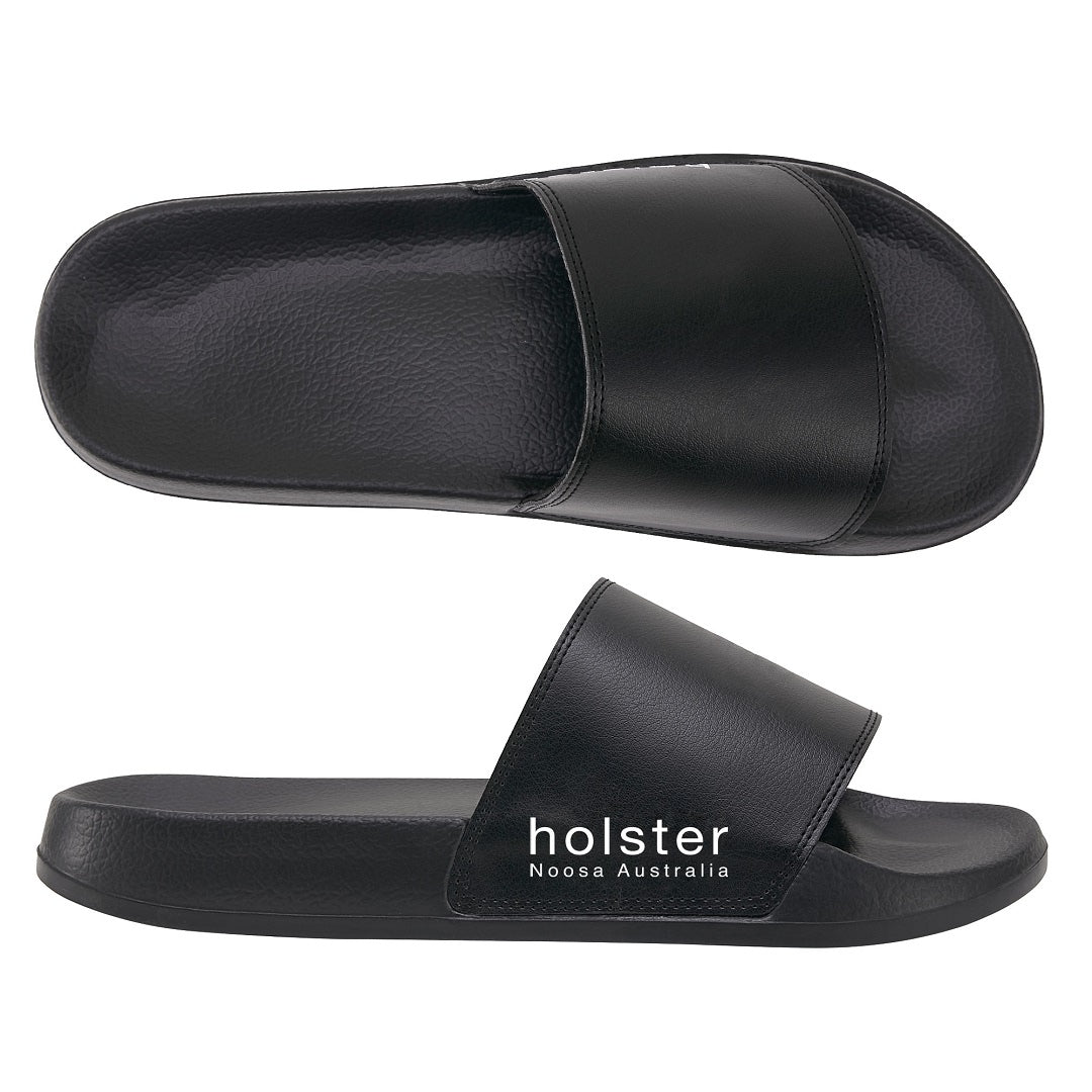 Holster Black Logo Slides Jasmine's Boutique Australia
