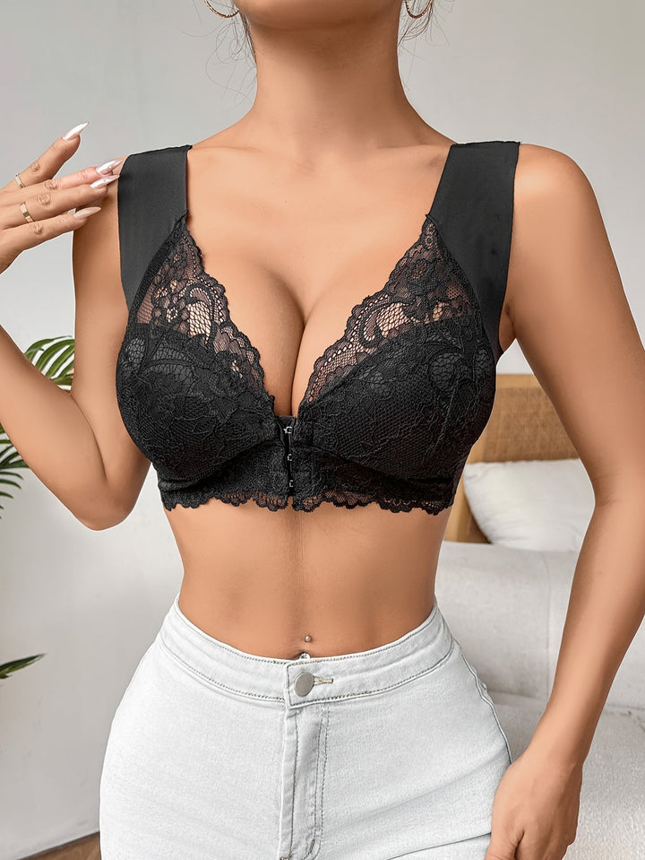 Velour Lace Comfort Bralette Jasmine's Boutique Australia